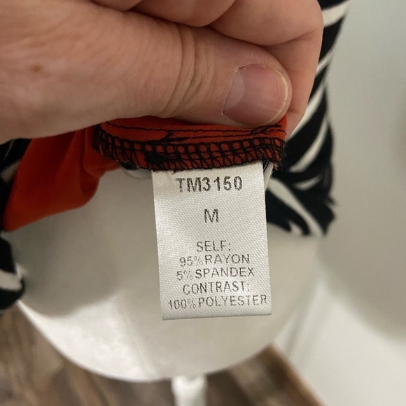 Anthropologie THML women's M Ariella stripe tank with heavy embroidery EUC - Picture 9 of 9